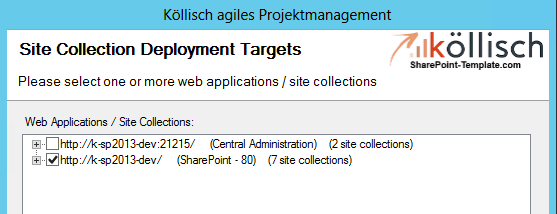 SharePoint Installation Site Collection