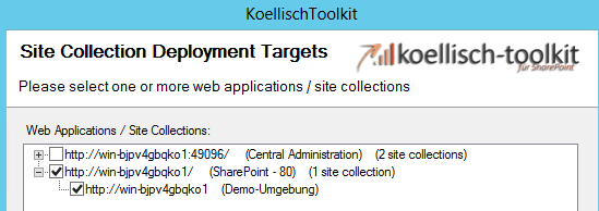 SharePoint Toolkit Webapplication